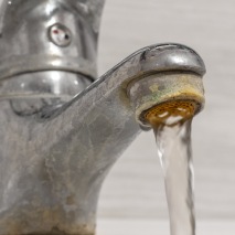 hard water vs soft water dirty tap